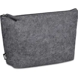 Okiyo Kesho Recycled PET Felt Mini Cosmetic Bag Side